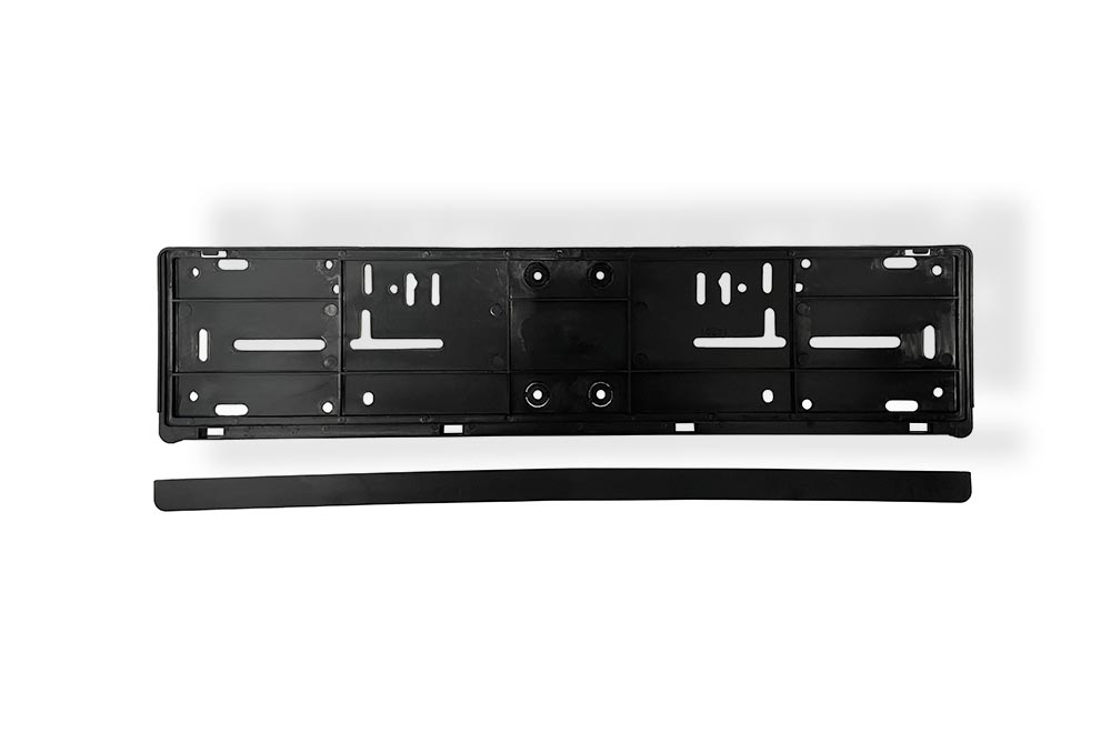 Multicar Kennzeichenunterlage Kunststoff schwarz Computerausrüstung, Elektronik, Hardware, Bildschirm, Überwachen