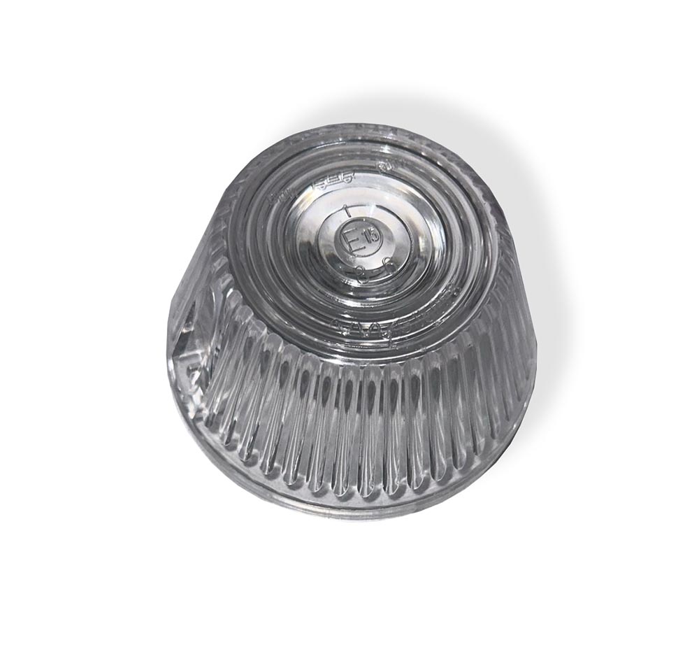 E2-7W-1 Multicar M22 M24 M25 Blinker-Kappe Weiß Vorn
