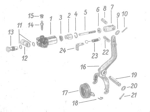 M24 Kupplung & Getriebe